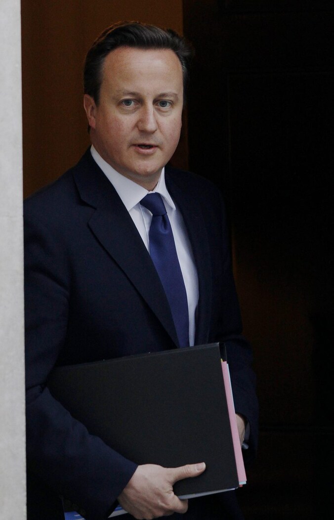 De Britse premier David Cameron.