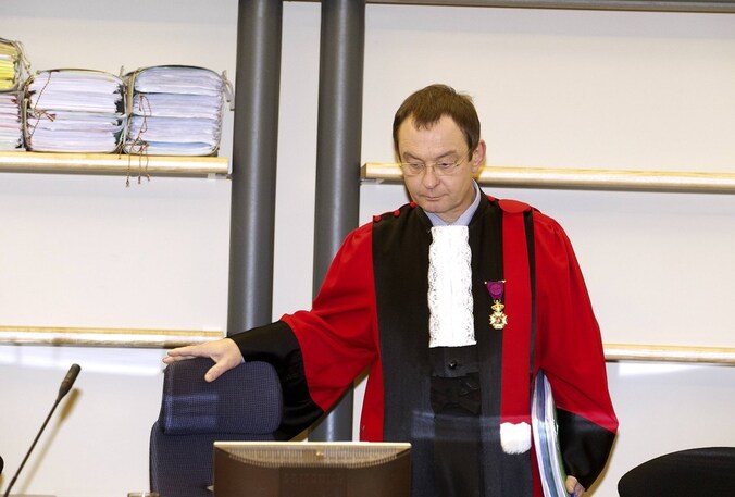Voorzitter Olivier Delmarche.