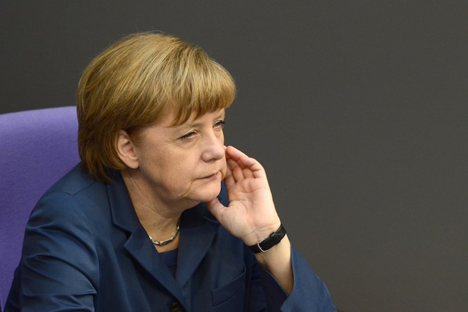 Angela Merkel.