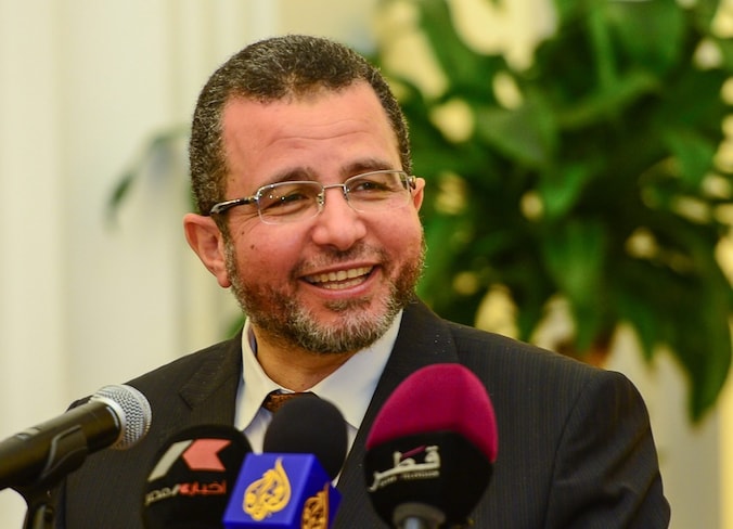De Egyptische premier Hisham Qandil.