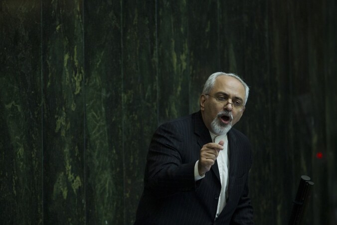 De Iraanse minister van Buitenlandse Zaken Javad Zarif.