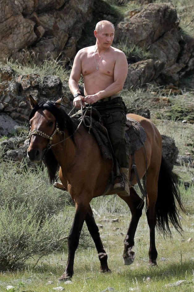 Vladimir Poetin ging twee jaar geleden op vakantie in Siberië.