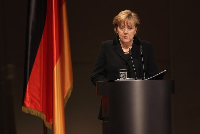 Angela Merkel.
