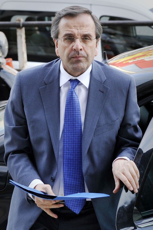 Antonis Samaras faalde gisteren in zijn opdracht.