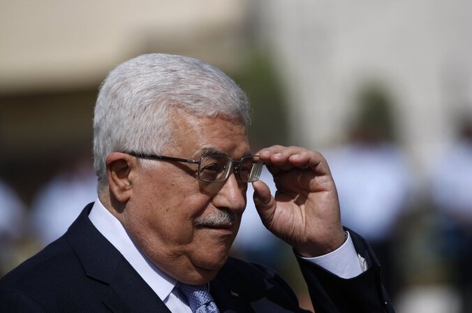 De Palestijnse president Mahmoed Abbas