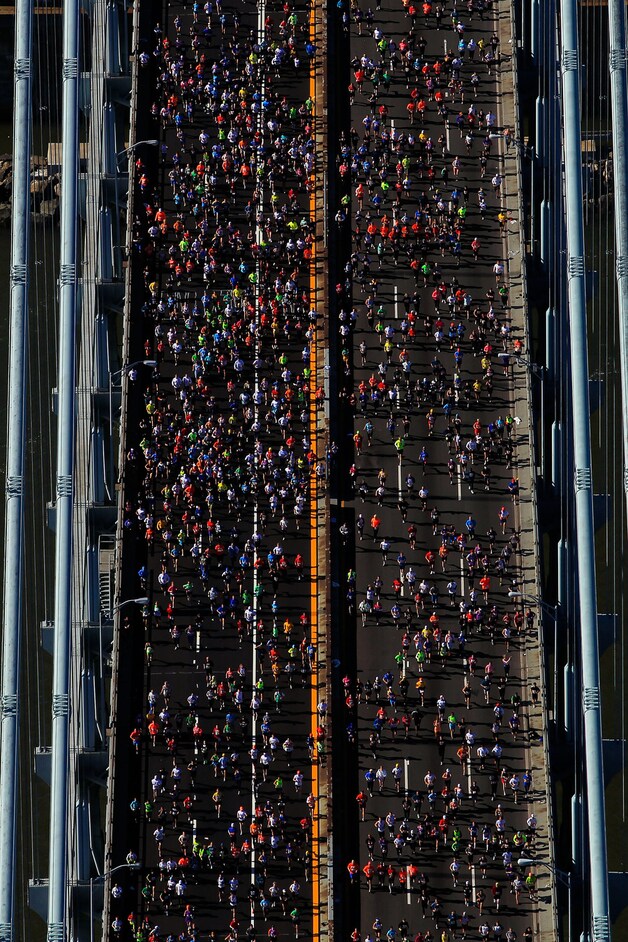 Een indrukwekkend beeld dat we zondag uiteindelijk niet te zien zullen krijgen.