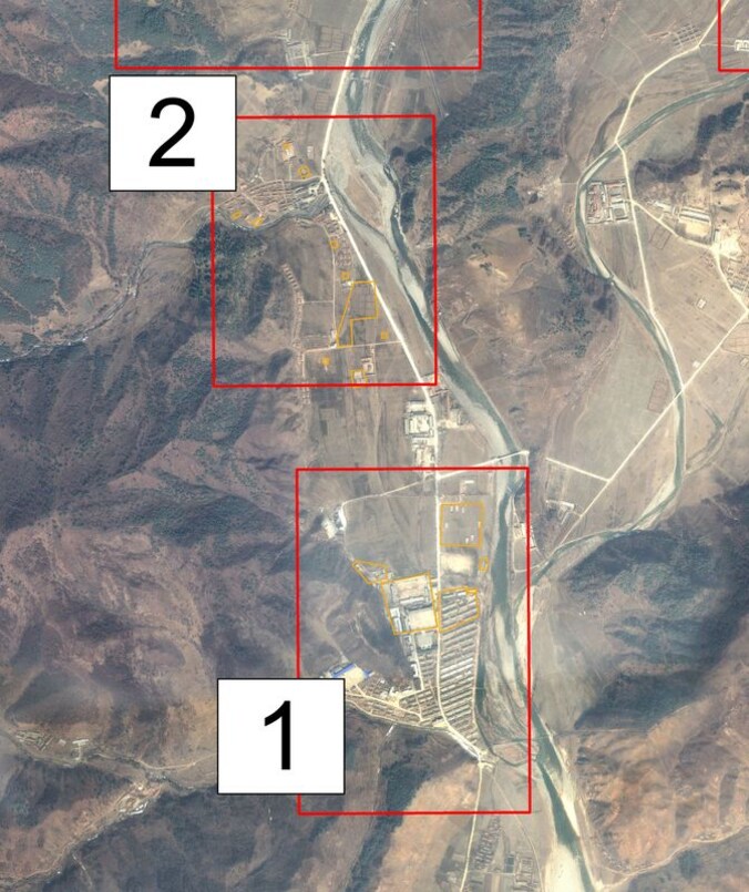 Amnesty toont satellietbeelden van strafkampen.