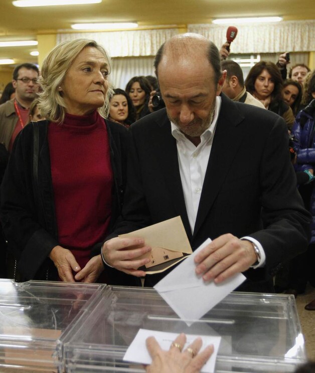 Alfredo Pérez Rubalcaba is de kandidaat van de socialistische partij