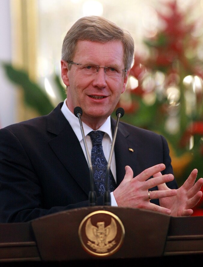 De Duitse president Christian Wulff zou gelogen hebben over een lening.