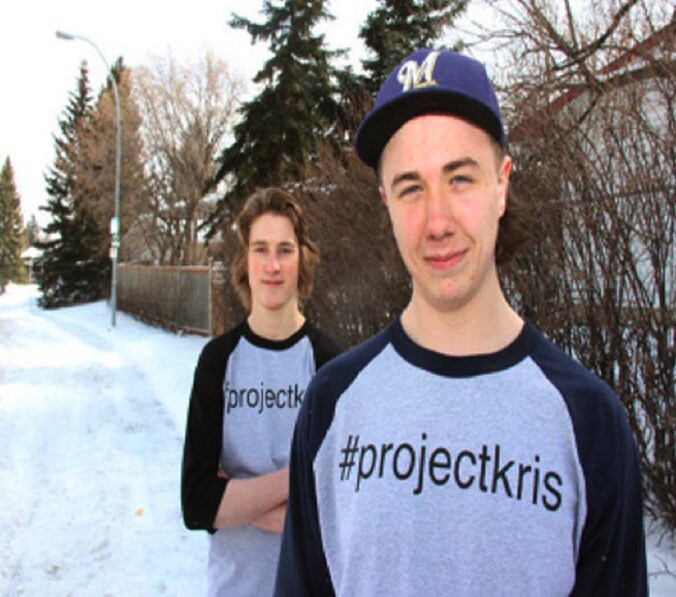 Hunter Mills (l) en Kris Morrey (r).