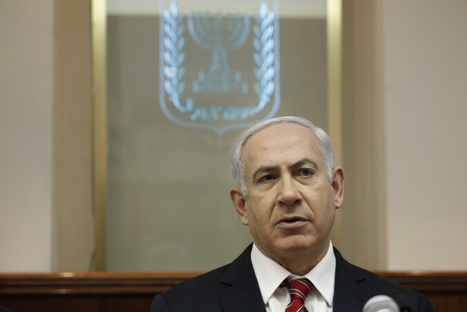De Israëlische premier Benjamin Netanyahu.