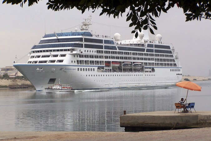 Een archiefbeeld van het cruiseschip Azamara Quest.
