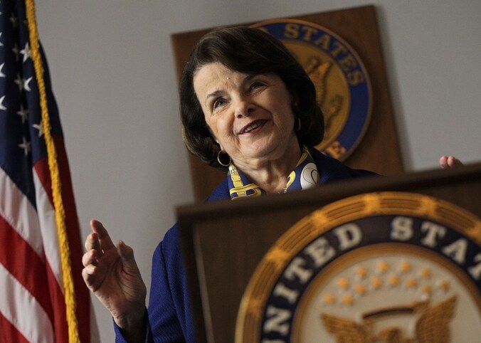Amerikaans senator Dianne Feinstein.