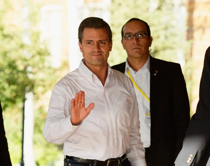 Mexicaans president Enrique Peña Nieto.