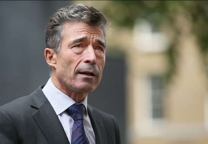 NAVO-topman Anders Fogh Rasmussen.