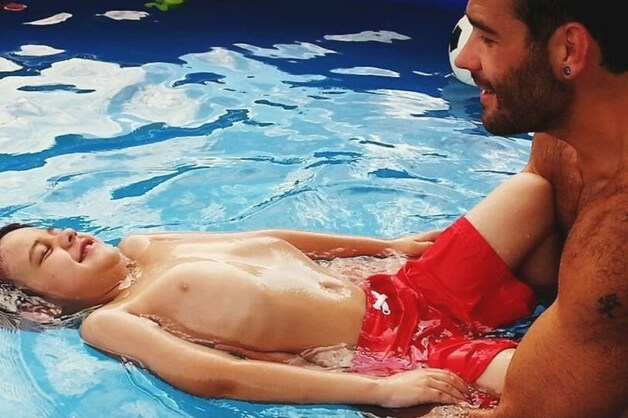 Chris Mintz met zijn zoontje Tyrik