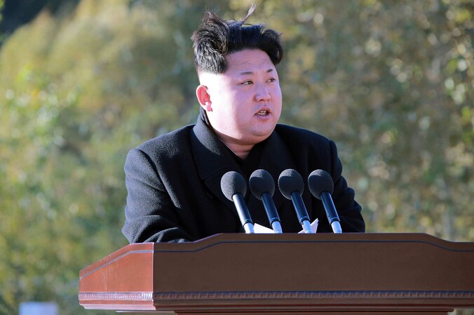 De Noord-Koreaanse leider Kim Jong-Un.