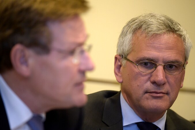 Johan Van Overtveldt en Kris Peeters.