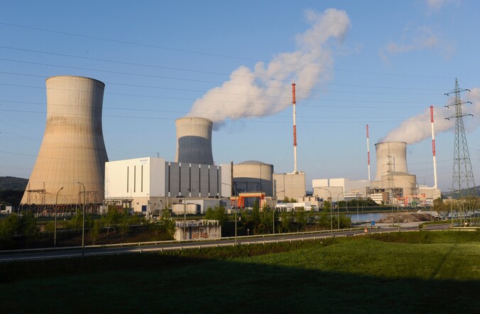 De kerncentrale van Tihange.