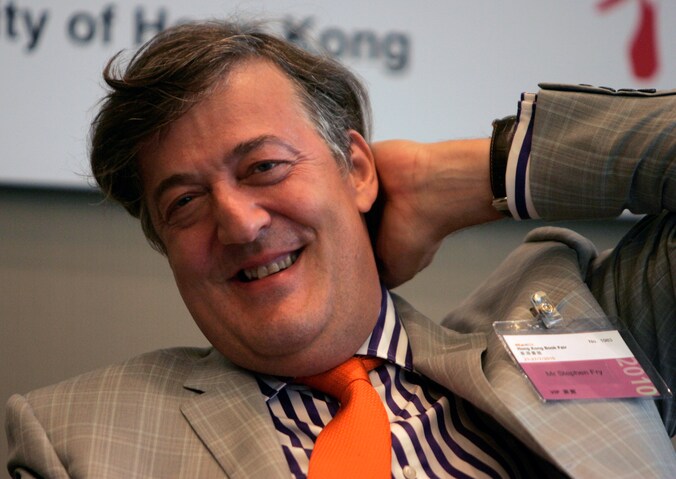 Stephen Fry.