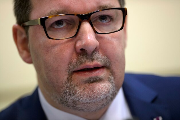 Jaak Raes, de topman van de Staatsveiligheid.