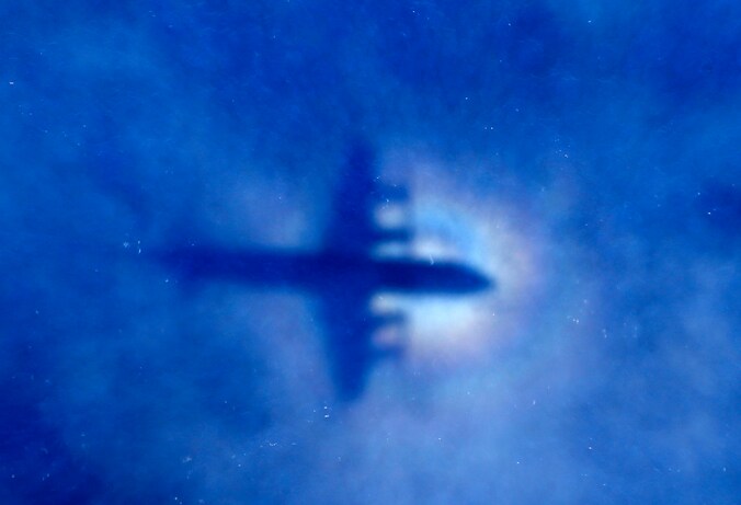 Een vliegtuig van de Royal New Zealand Air Force, op zoek naar de vermiste mh370.