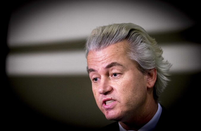 PVV-leider Geert Wilders.
