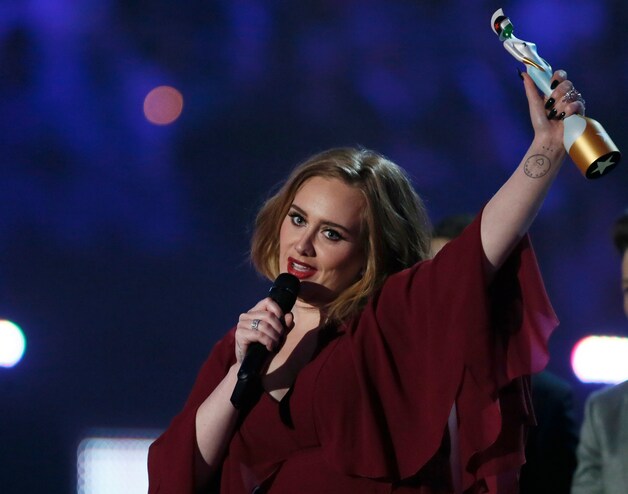 Grote winnares Adele.