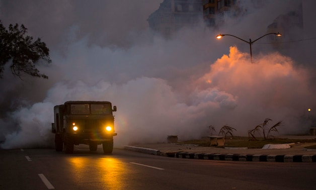 Een truck van het Cubaanse leger.