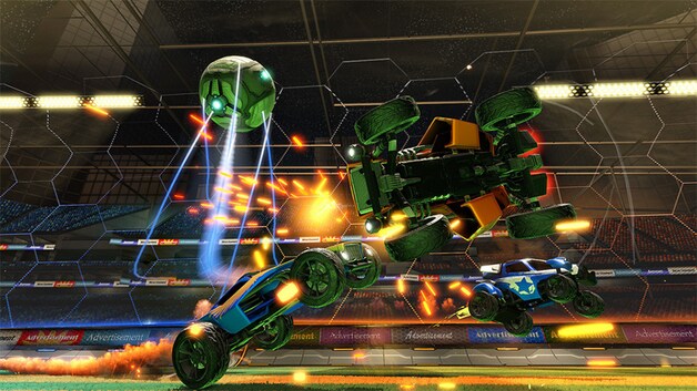 'Rocket League' wordt later dit jaar uitgebracht. Gamers op Xbox zullen het kunnen opnemen tegen PC-gamers. Ook andere netwerken worden door Microsoft uitgenodigd om mee te doen.