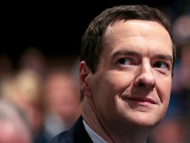 Financiënminister George Osborne.
