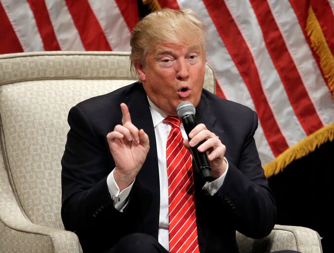 Republikeins presidentskandidaat Donald Trump.