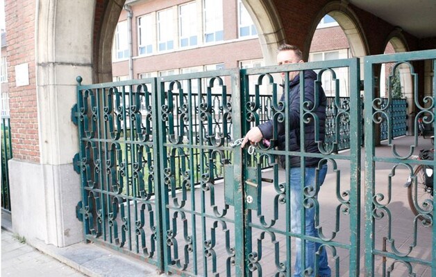 Het atheneum van Tienen gaat op slot.
