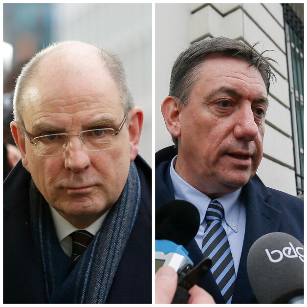 Minister van Justitie Koen Geens (CD&amp;V) en minister van Binnenlandse Zaken Jan Jambon (N-VA).