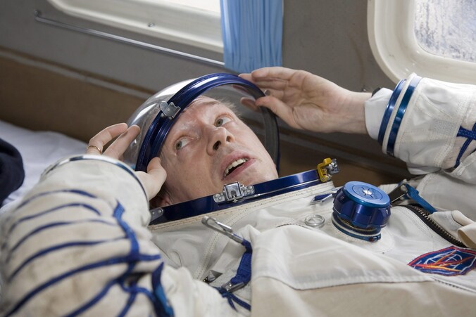 Ook de Belg Frank De Winne verbleef lange tijd aan boord van het ISS.
