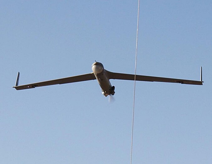 Een Amerikaanse ScanEagle drone