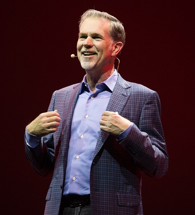 Netflix-CEO Reed Hastings deed zijn ambitieuze plannen uit de doeken.