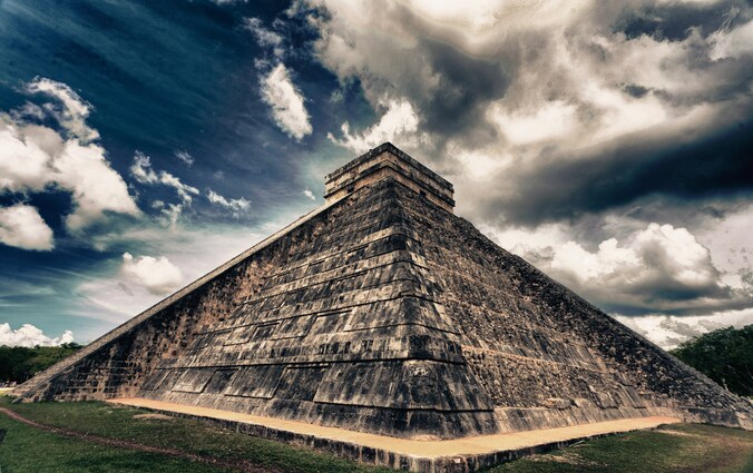 El Castillo in Chichén Itzá, een van de beroemdste overblijfselen van de Mayabeschaving in Mexico.