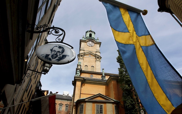 Het oude stadsgedeelte van Stockholm.