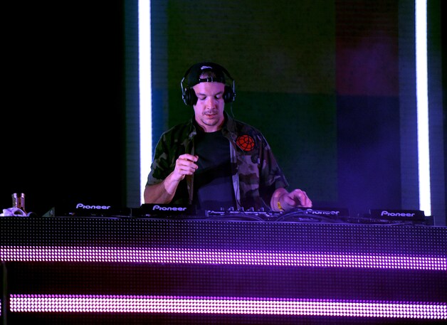 Diplo als onderdeel van Major Lazer.
