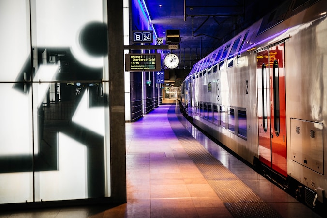 Archiefbeeld: trein vanuit Antwerpen-Centraal richting Brussel-Zuid.