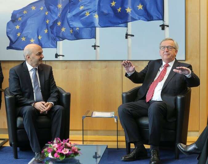 Jean-Claude Juncker, voorzitter van de EU-commissie.
