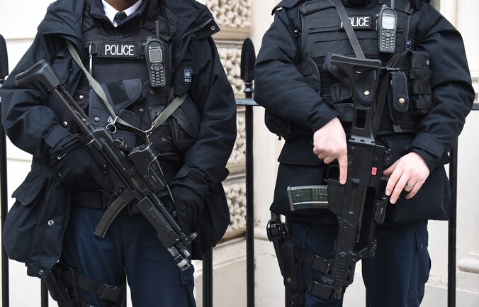 Britse politieagenten.