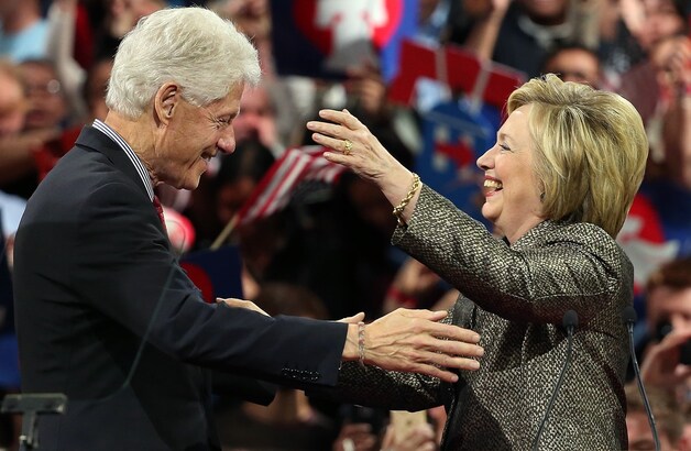 Bill en Hillary Clinton.