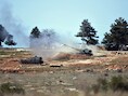 Archiefbeeld van Turkse artillerie aan de Syrische grens.