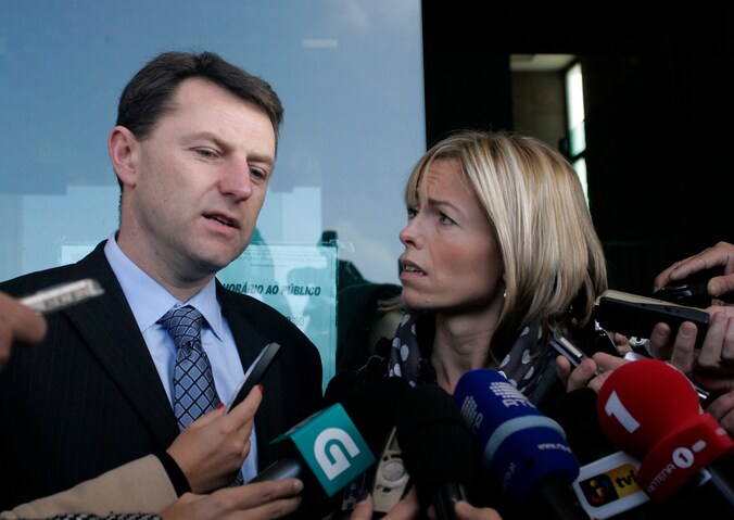 Gerry en Kate McCann, de ouders van Maddie.