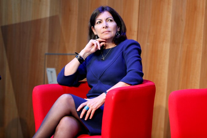Parijs burgemeester Anne Hidalgo.
