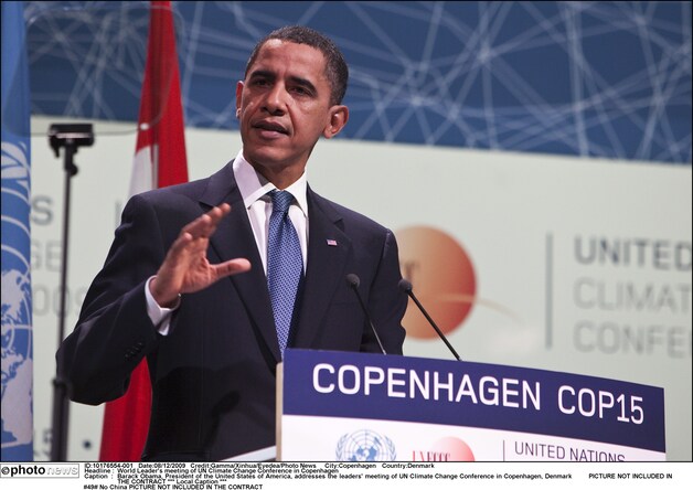 Er werd veel van Obama verwacht op de klimaatconferentie van 2009 in Kopenhagen.