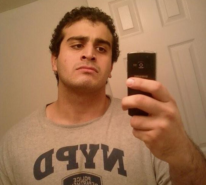 Omar Mateen op een ongedateerde foto, gepubliceerd op MySpace.