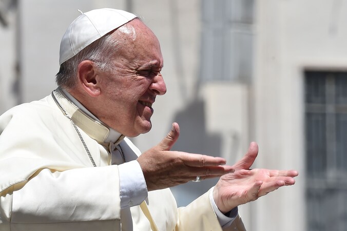 Paus Franciscus.